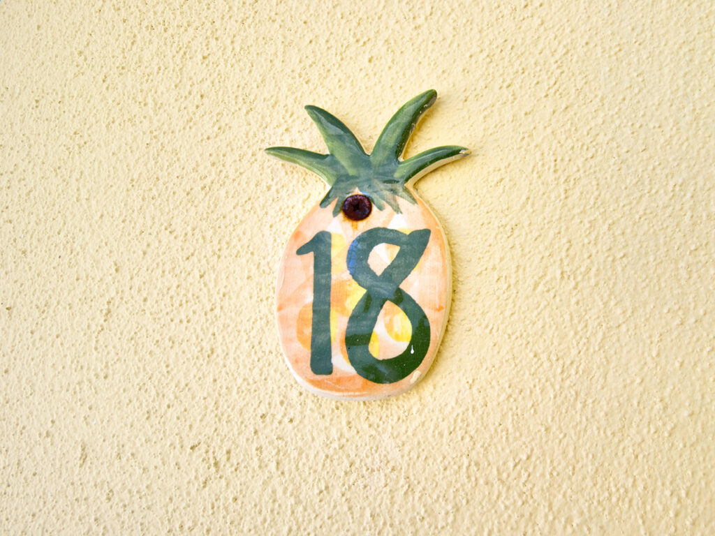 Pineapple Point Resort 18 - Unit Marker